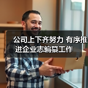 公司上下齐努力 有序推进企业志编纂工作