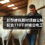 新型建筑器材项目公辅配套110千伏输变电工程竣工及调试日期公示(图2) 新型建筑器材项目公辅配套110千伏输变电工程竣工及调试日期公示(图2)