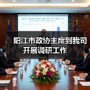 阳江市政协主席到我司开展调研工作（图3）