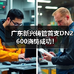 广东新兴铸管首支DN2600浇铸成功！（图1）