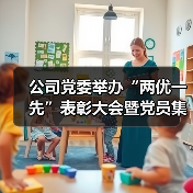 公司党委举办“两优一先”表彰大会暨党员集体“政治生日”活动(图4) 公司党委举办“两优一先”表彰大会暨党员集体“政治生日”活动(图4)