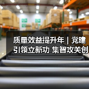 质量效益提升年 | 党建引领立新功 集智攻关创佳绩（图1）