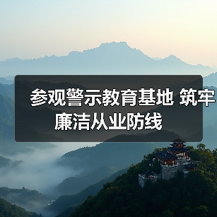 参观警示教育基地 筑牢廉洁从业防线（图4）
