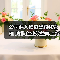 公司深入推进契约化管理 助推企业效益再上新台阶（图1）