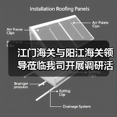 江门海关与阳江海关领导莅临我司开展调研活动（图3）