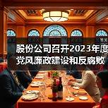 股份公司召开2023年度党风廉政建设和反腐败工作会议暨警示教育大会（图3）