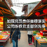 加强党员责任目标落实 公司炼铁党支部创先争优冲刺四季度(图1) 加强党员责任目标落实 公司炼铁党支部创先争优冲刺四季度(图1)