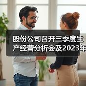 股份公司召开三季度生产经营分析会及2023年预算动员会（图1）