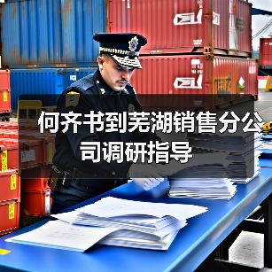 何齐书到芜湖销售分公司调研指导（图3）