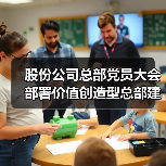 股份公司总部党员大会部署价值创造型总部建设(图1) 股份公司总部党员大会部署价值创造型总部建设(图1)