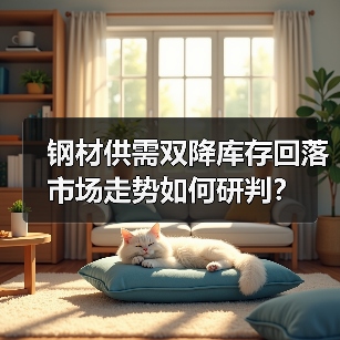 钢材供需双降库存回落 市场走势如何研判?(图3) 钢材供需双降库存回落 市场走势如何研判?(图3)