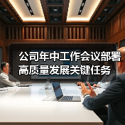 公司年中工作会议部署高质量发展关键任务（图1）