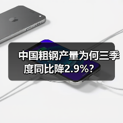 中国粗钢产量为何三季度同比降2.9%?(图3) 中国粗钢产量为何三季度同比降2.9%?(图3)