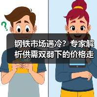 钢铁市场遇冷?专家解析供需双弱下的价格走势(图1) 钢铁市场遇冷?专家解析供需双弱下的价格走势(图1)