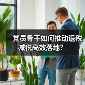 党员骨干如何推动退税减税高效落地？（图3）