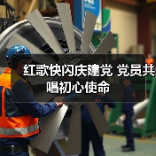 红歌快闪庆建党 党员共唱初心使命（图3）
