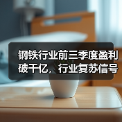 钢铁行业前三季度盈利破千亿，行业复苏信号明显？（图3）