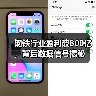 钢铁行业盈利破800亿,背后数据信号揭秘(图2) 钢铁行业盈利破800亿,背后数据信号揭秘(图2)