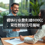 钢铁行业盈利破800亿,背后数据信号揭秘(图3) 钢铁行业盈利破800亿,背后数据信号揭秘(图3)