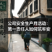 公司安全生产月活动：第一责任人如何筑牢安全防线？（图1）