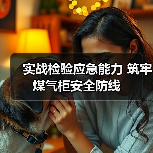 实战检验应急能力 筑牢煤气柜安全防线（图3）