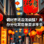 钢材市场震荡偏强？库存分化背后是需求季节性恢复吗（图1）