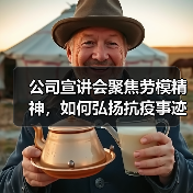 公司宣讲会聚焦劳模精神,如何弘扬抗疫事迹与五四青年风采?(图2) 公司宣讲会聚焦劳模精神,如何弘扬抗疫事迹与五四青年风采?(图2)