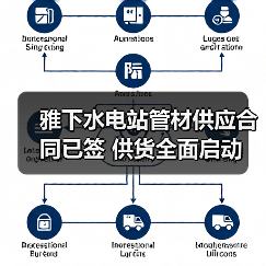 雅下水电站管材供应合同已签 供货全面启动(图4) 雅下水电站管材供应合同已签 供货全面启动(图4)