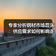 专家分析钢材市场震荡：供应需求如何影响走势？（图2）