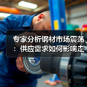 专家分析钢材市场震荡：供应需求如何影响走势？（图1）