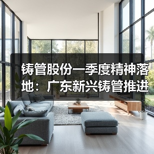 铸管股份一季度精神落地：广东新兴铸管推进二季度攻坚与安全管理（图2）