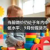 当前钢价仍处于年内中低水平，9月份现货市场有望迎趋势性上涨行情（图2）