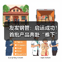 友发钢管：启运成功！首批产品奔赴“雅下”（图1）