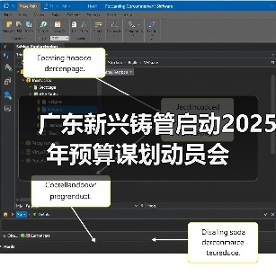 广东新兴铸管启动2025年预算谋划动员会（图4）