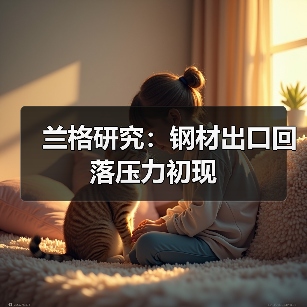 兰格研究：钢材出口回落压力初现（图1）