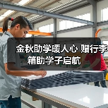 金秋助学暖人心 赠行李箱助学子启航（图2）