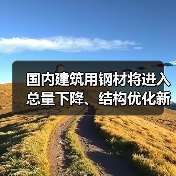 国内建筑用钢材将进入总量下降、结构优化新阶段（图2）