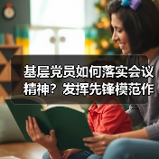 基层党员如何落实会议精神？发挥先锋模范作用助力发展（图4）