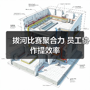 拔河比赛聚合力 员工协作提效率（图1）