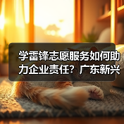 学雷锋志愿服务如何助力企业责任？广东新兴铸管行动（图1）
