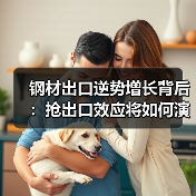 钢材出口逆势增长背后：抢出口效应将如何演变？（图1）