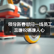 领导新春慰问一线员工，温暖祝福暖人心（图1）