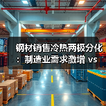 钢材销售冷热两极分化：制造业需求激增 vs 建筑钢材遇冷（图2）