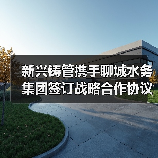 新兴铸管携手聊城水务集团签订战略合作协议共筑智慧管网（图2）