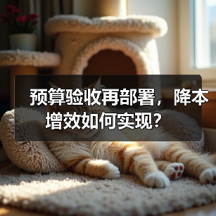 预算验收再部署，降本增效如何实现？（图2）