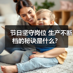 节日坚守岗位 生产不断档的秘诀是什么？（图1）