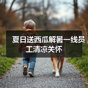 夏日送西瓜解暑一线员工清凉关怀（图2）