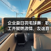 企业夏日羽毛球赛：职工齐聚燃激情，友谊赛出拼搏精神（图3）