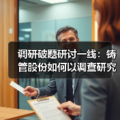 调研破题研讨一线：铸管股份如何以调查研究推动高质量发展（图3）