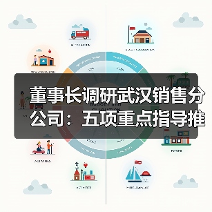 董事长调研武汉销售分公司：五项重点指导推动市场经营突围（图4）